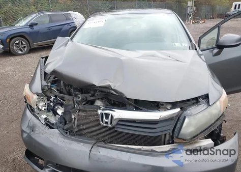 2012 Honda Civic Ex from USA, damaged, VIN 2HGFB2F84CH320405
